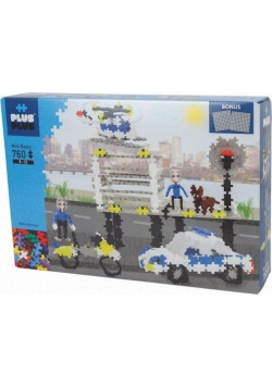 Klocki Plus-Plus Basic Zestaw policyjny 760el.