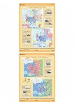 Mapa - Historia. II WŚ w Europie / Polska podczas
