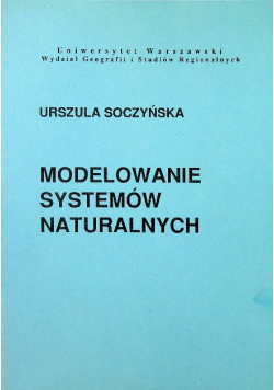 Modelowanie  Systemów Naturalnych