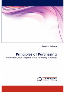 Principles of Purchasing