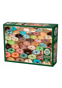 Puzzle 1000 Kolorowe pączki