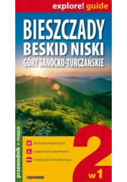 Bieszczady Beskid Niski Góry Sanocko - Turczańskie