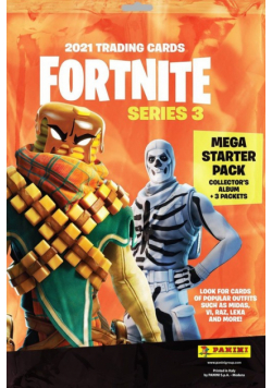 Panini Fortnite TC Seria 3 Megazestaw startowy
