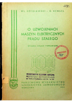 O uzwojeniach maszyn elektrycznych prądu stałego