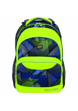 Plecak 31107A Tiger Max Discovery neon seledynowy