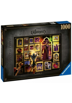Puzzle 1000 Czarne charaktery Disneya Dżafar