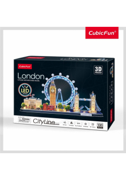 Puzzle 3D Cityline Londyn led