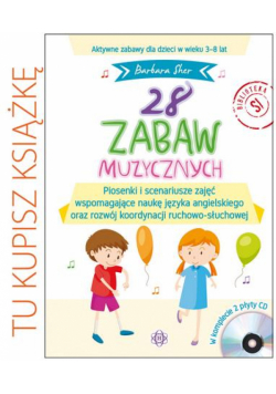 28 zabaw muzycznych. Książka
