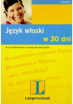 Język włoski w 30 dni z kasetą i płyta CD