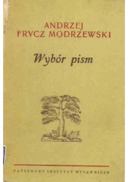Modrzewski Wybór pism