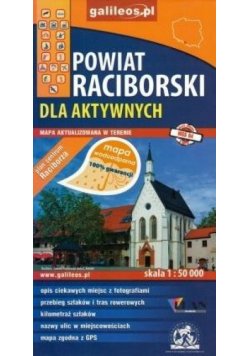 Mapa dla akt. wodoodporna - Powiat Raciborski