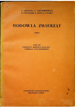 Hodowla Zwierząt Tom I Część III