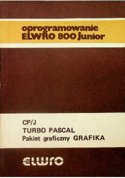 ELWRO 800 Junior CP/J TURBO PASCAL