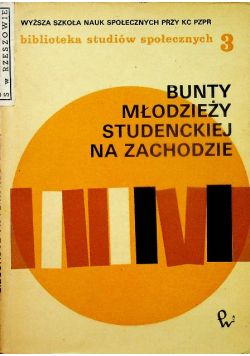 Bunty młodzieży studenckiej na zachodzie
