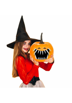 Halloweenowe zęby do dyni 18szt