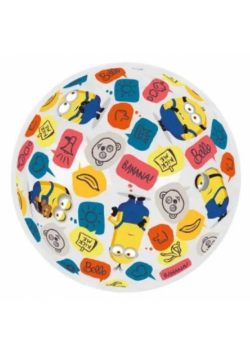 Świecąca piłka 10cm Minionki