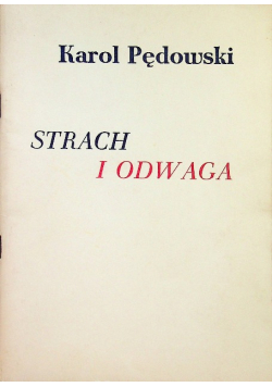 Strach i odwaga