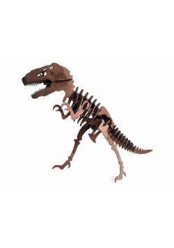 Puzzle drewniane 3D Szkielet t-rexa
