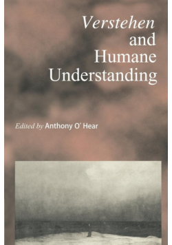 Verstehen and Humane Understanding