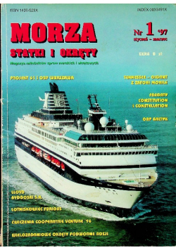 Morza statki i okręty numer 1 1997