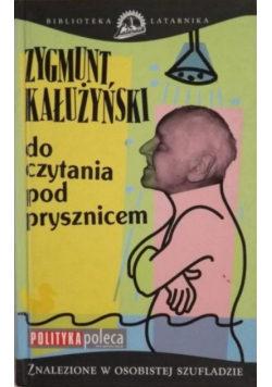 Do czytania pod prysznicem