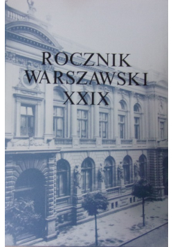 Rocznik Warszawski XXIX