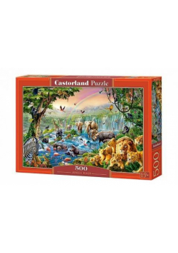 Puzzle 500 Jungle river CASTOR