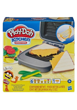Tosty z ciągnącym się serem Play-Doh