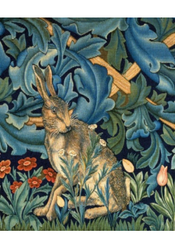 Karnet 17x14cm z kopertą The Hare from The Forest