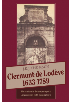 Clermont de Lodeve 1633 1789