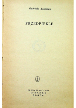 Przedpiekle