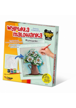 Wypukła Malowanka - Kwiaty Rumianki