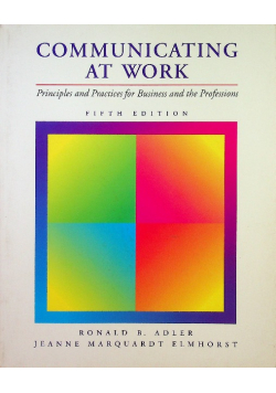 Communicating At Work