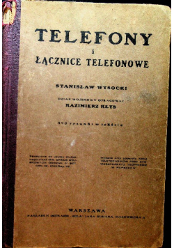Telefony i Łącznice Telefonowe 1925r