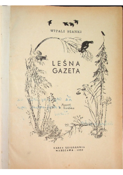 Leśna Gazeta 1950 r.