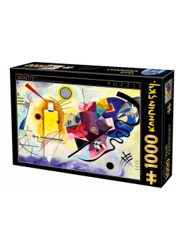 Puzzle 1000 Kandinsky, Żółty, czerwony, niebieski