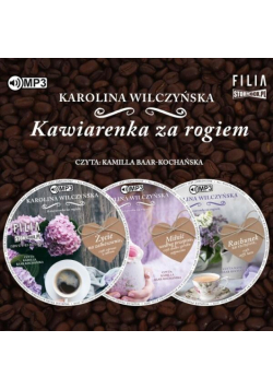 Pakiet: Kawierenka za rogiem T.1-3. Audiobook