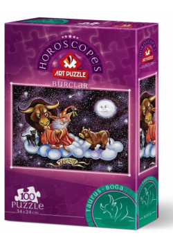 Puzzle 100 Znaki zodiaku - Byk