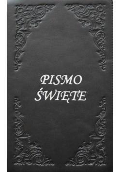 Biblia Tysiąclecia - oazowa, czarna, paginatory