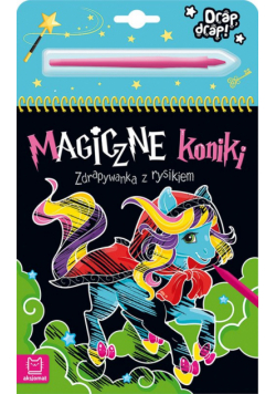 Magiczne koniki Zdrapywanka z rysikiem