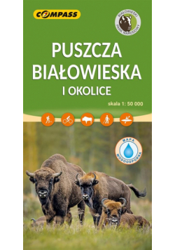Mapa - Puszcza Białowieska 1:50 000