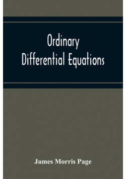 Ordinary Differential Equations