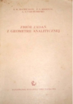 Zbiór zadań z geometrii analitycznej