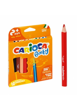 Kredki ołówkowe Baby 10 kolorów CARIOCA