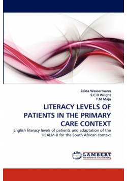 Literacy Levels Of Patients In The Primary Care Context