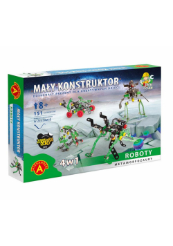 Mały Konstruktor 4w1 - Roboty ALEX