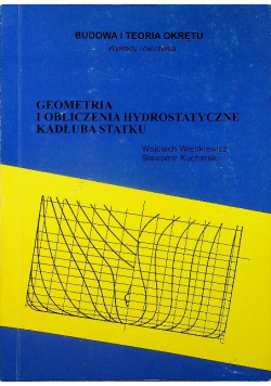 Geometria i obliczenia Hydrostatyczne Kadłuba Statku