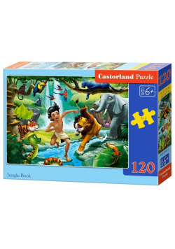 Puzzle 120 Jungle Book CASTOR