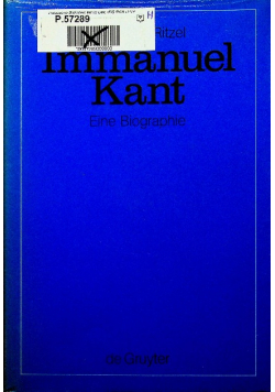 Immanuel kant