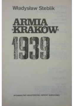 Armia Kraków 1939
